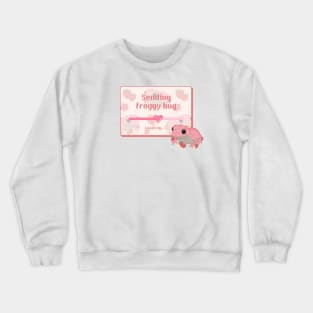 Sending Froggy Hug Crewneck Sweatshirt